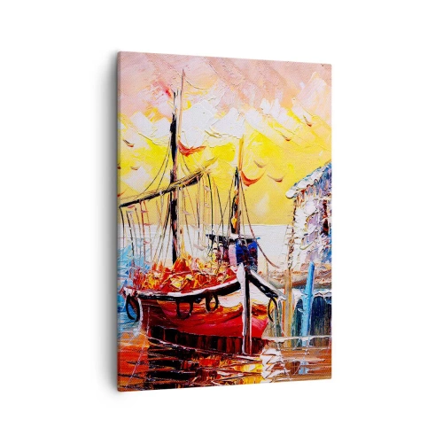 Obraz na plátne - Šťastný návrat - 50x70 cm