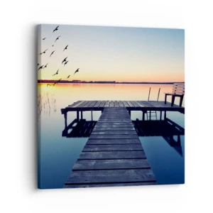 Obraz na plátne - To bol dobrý deň - 30x30 cm