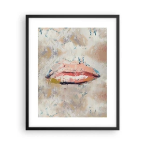 Plagát v čiernom ráme - Prebúdza zmysly - 40x50 cm