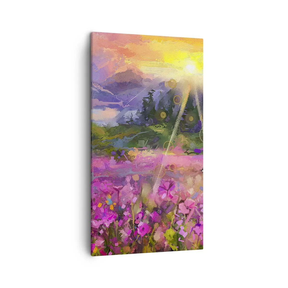 Obraz na plátne - V údolí v starostlivosti slnka - 45x80 cm