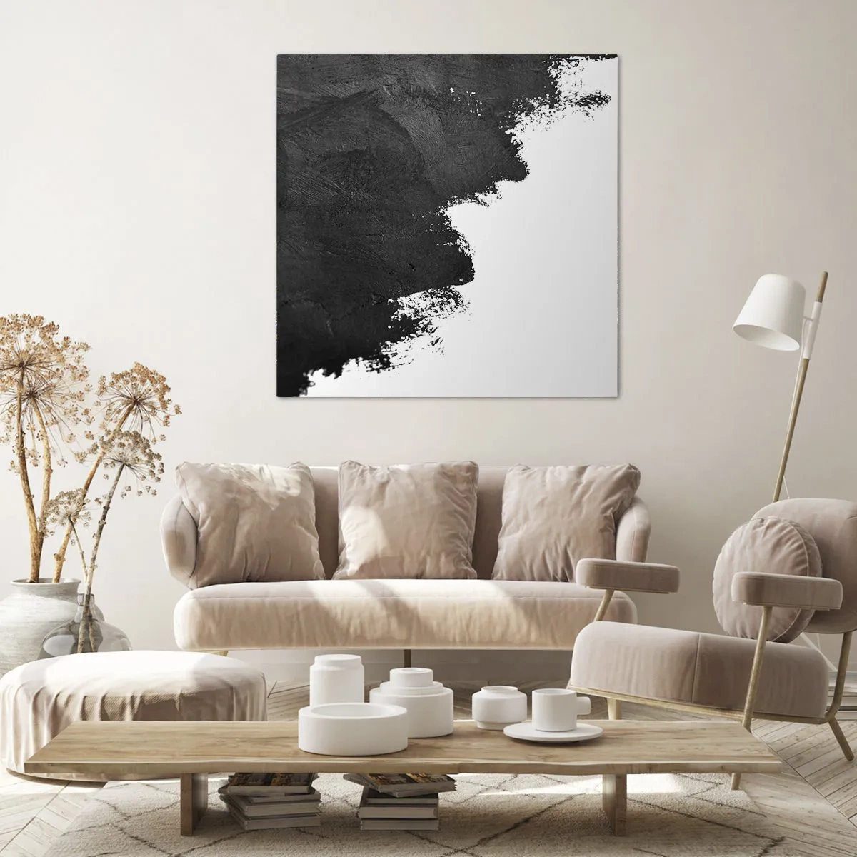 Obraz na plátne - Živly: zem - 60x60 cm