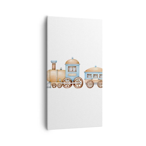 Obraz na plátne - Na dráhe stojí… - 55x100 cm