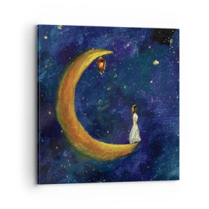 Obraz na plátne - Volanie sveta - 70x70 cm