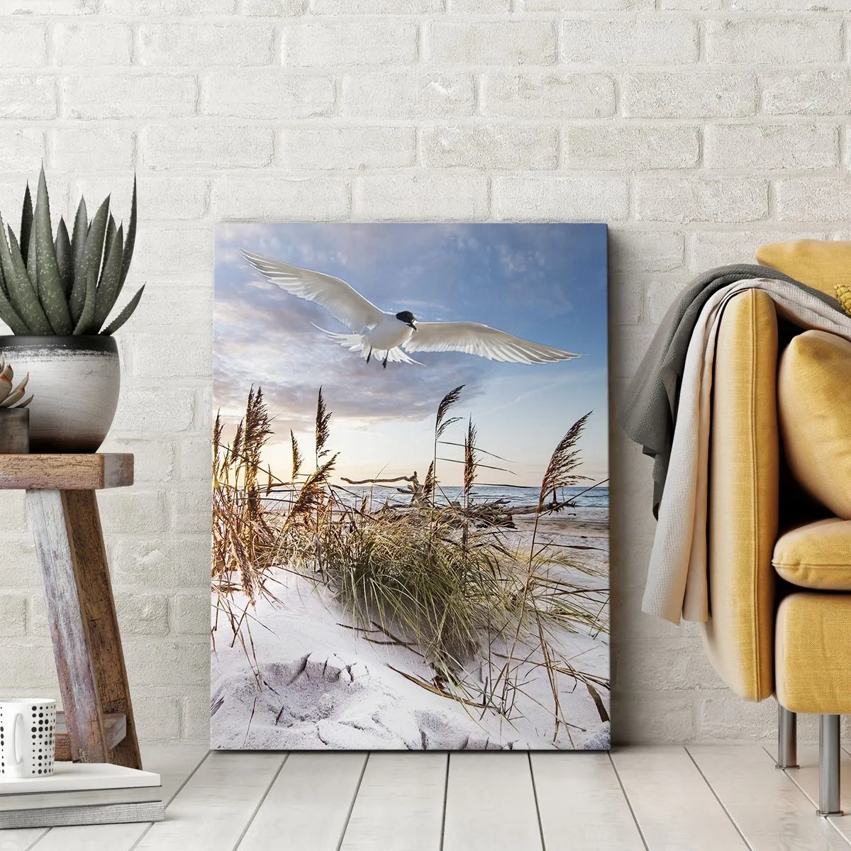 Obraz na plátne - Vietor od mora - 45x80 cm