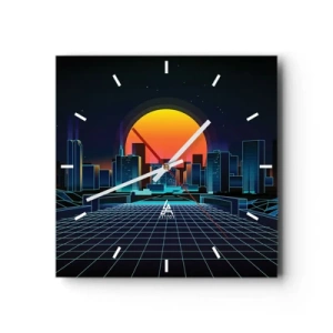 Nástenné hodiny - Stále chcete do reálu? - 40x40 cm