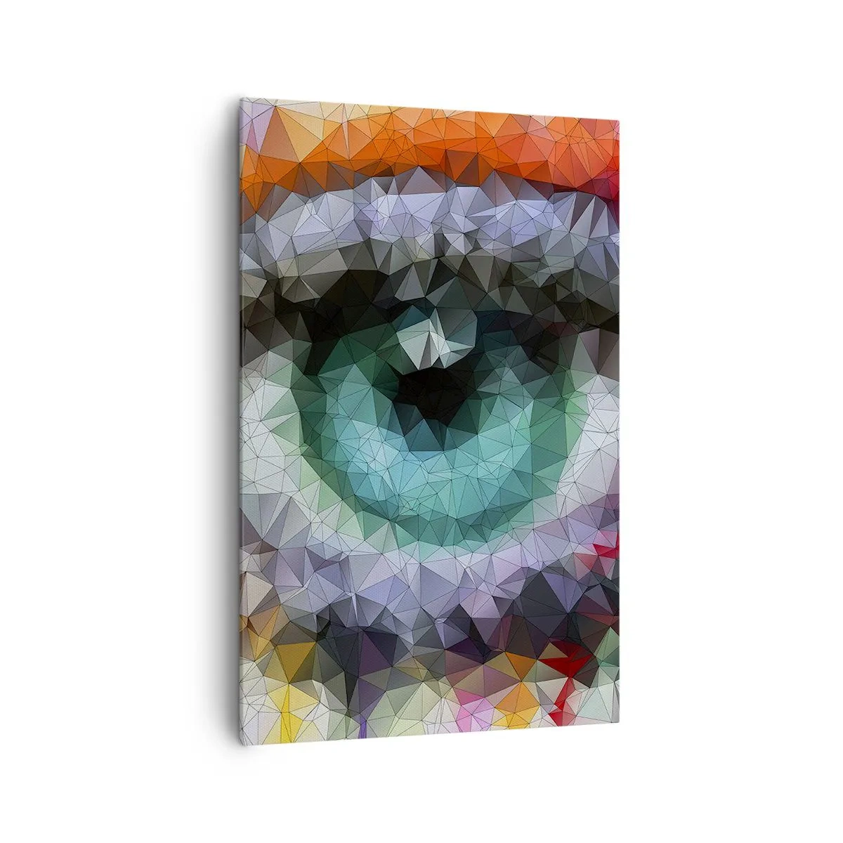 Obraz na plátne - Kryštalický lesk očí - 80x120 cm