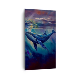Obraz na plátne - Vitaj v mojom svete - 45x80 cm