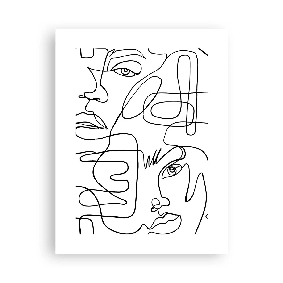 Plagát - V spletených emóciách - 30x40 cm
