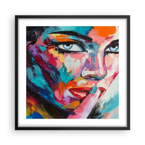 Plagát v čiernom ráme - Naše prvé tajomstvo - 50x50 cm