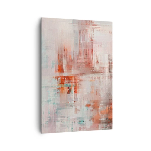 Obraz na plátne - Zahmlené. Ale ružové - 70x100 cm