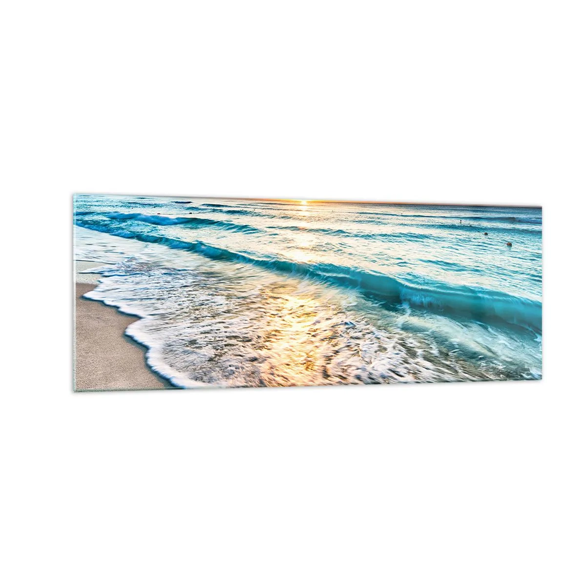 Obraz na skle - Výhľad, ktorý stojí za to - 140x50 cm