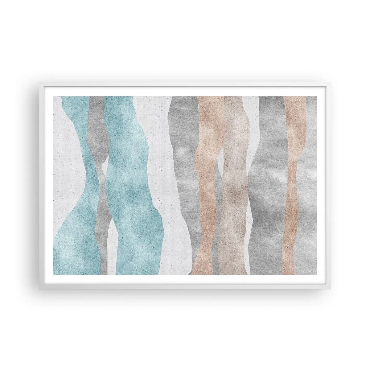 Plagát v bielom ráme - Štúdia blízkosti - 100x70 cm