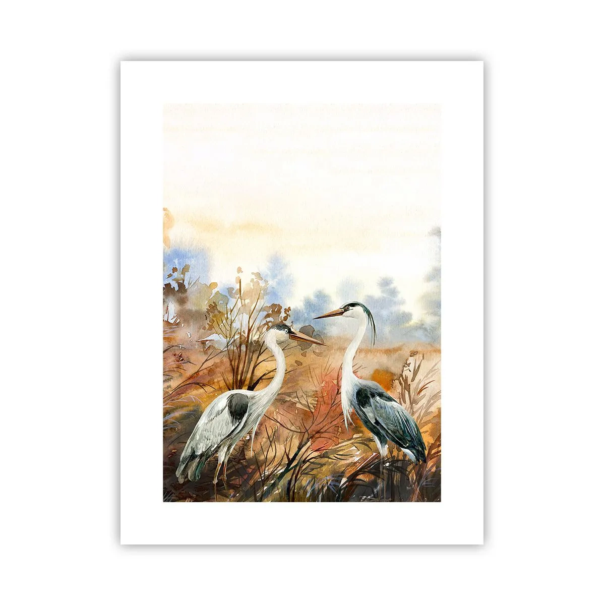 Plagát - Kam na jeseň? - 30x40 cm