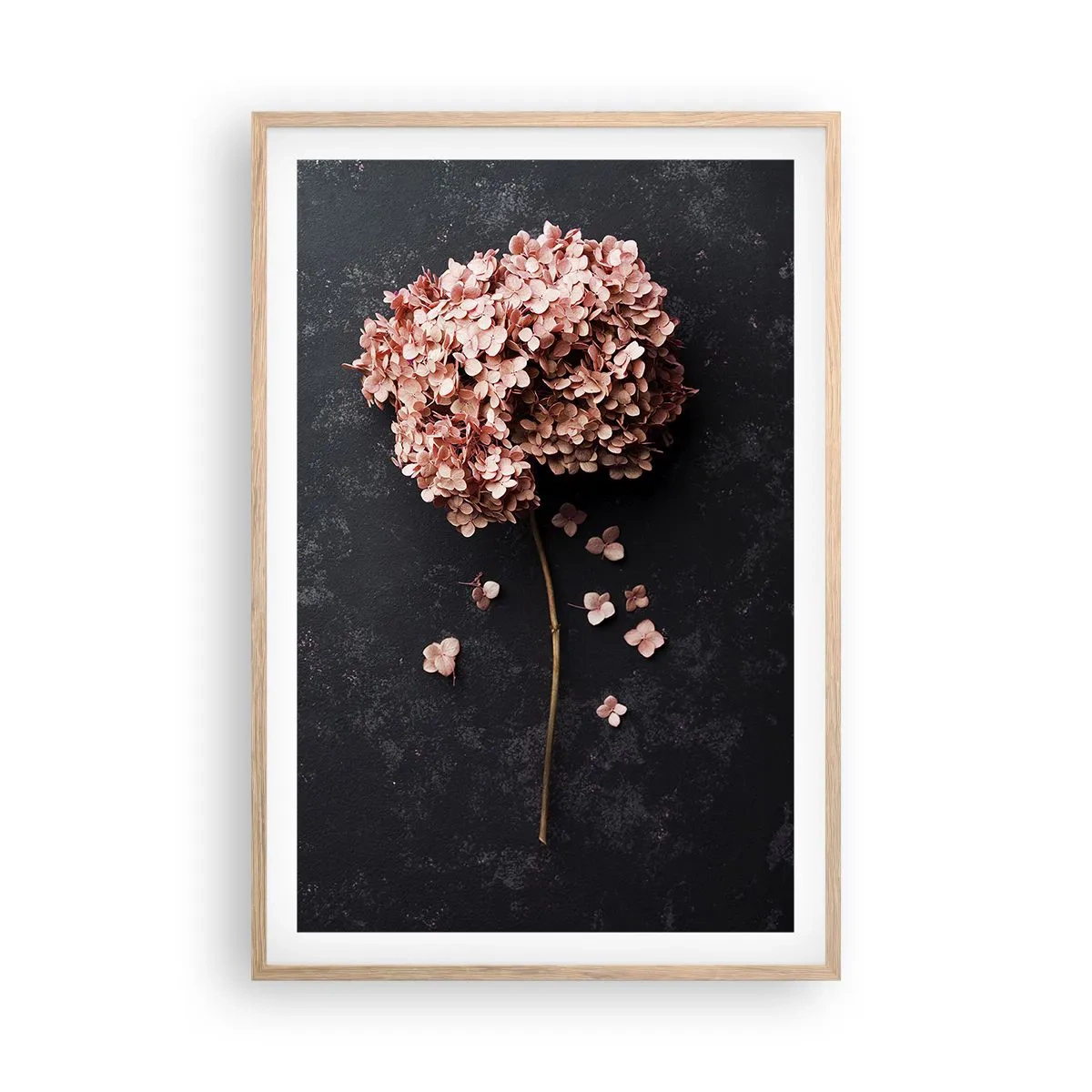 Plagát v ráme zo svetlého duba - Skutočne romantické znamenie - 61x91 cm