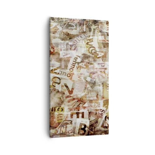Obraz na plátne - Táraniny - 55x100 cm