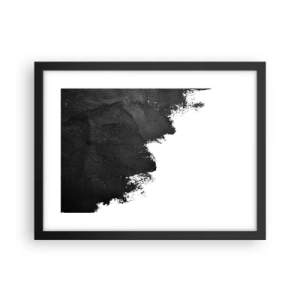 Plagát v čiernom ráme - Živly: zem - 40x30 cm