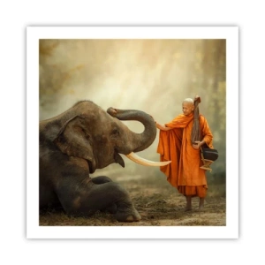 Plagát - Stretnutie na cestách - 60x60 cm