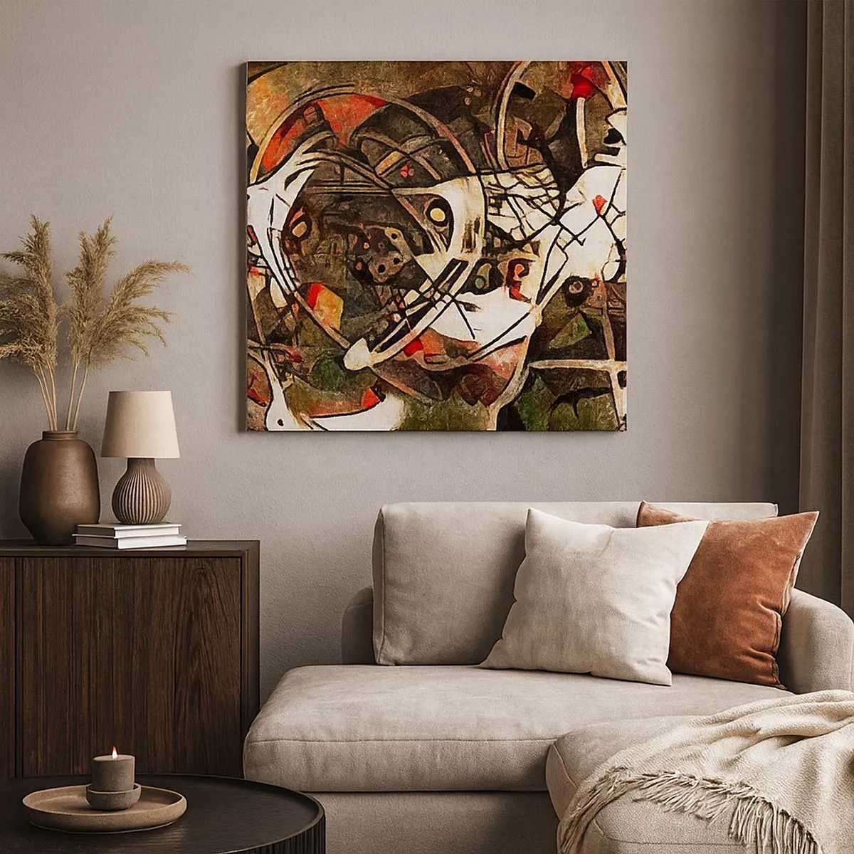 Obraz na plátne - Počuješ pohyb? - 30x30 cm