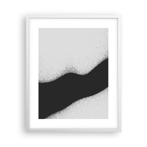 Plagát v bielom ráme - Plynulá rovnováha - 40x50 cm
