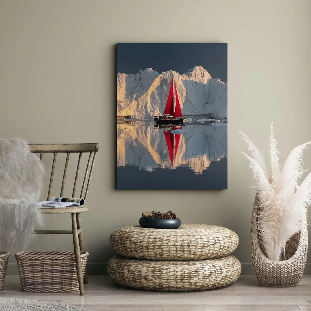 Obraz na plátne - Na okraji sveta - 45x80 cm