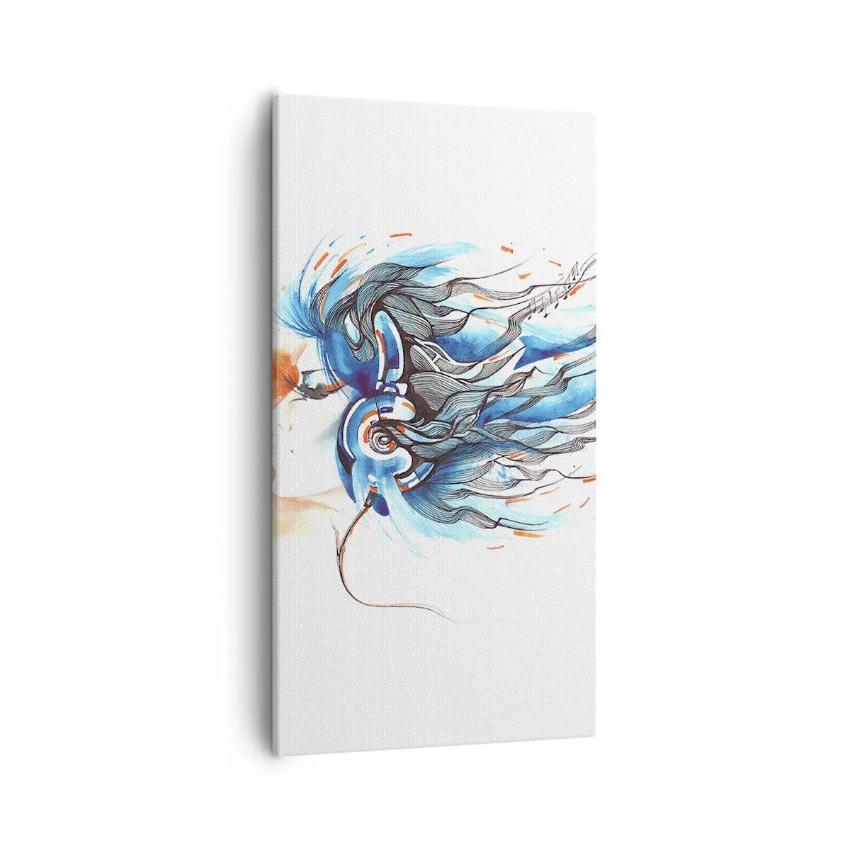 Obraz na plátne - Nech hrá hudba - 55x100 cm