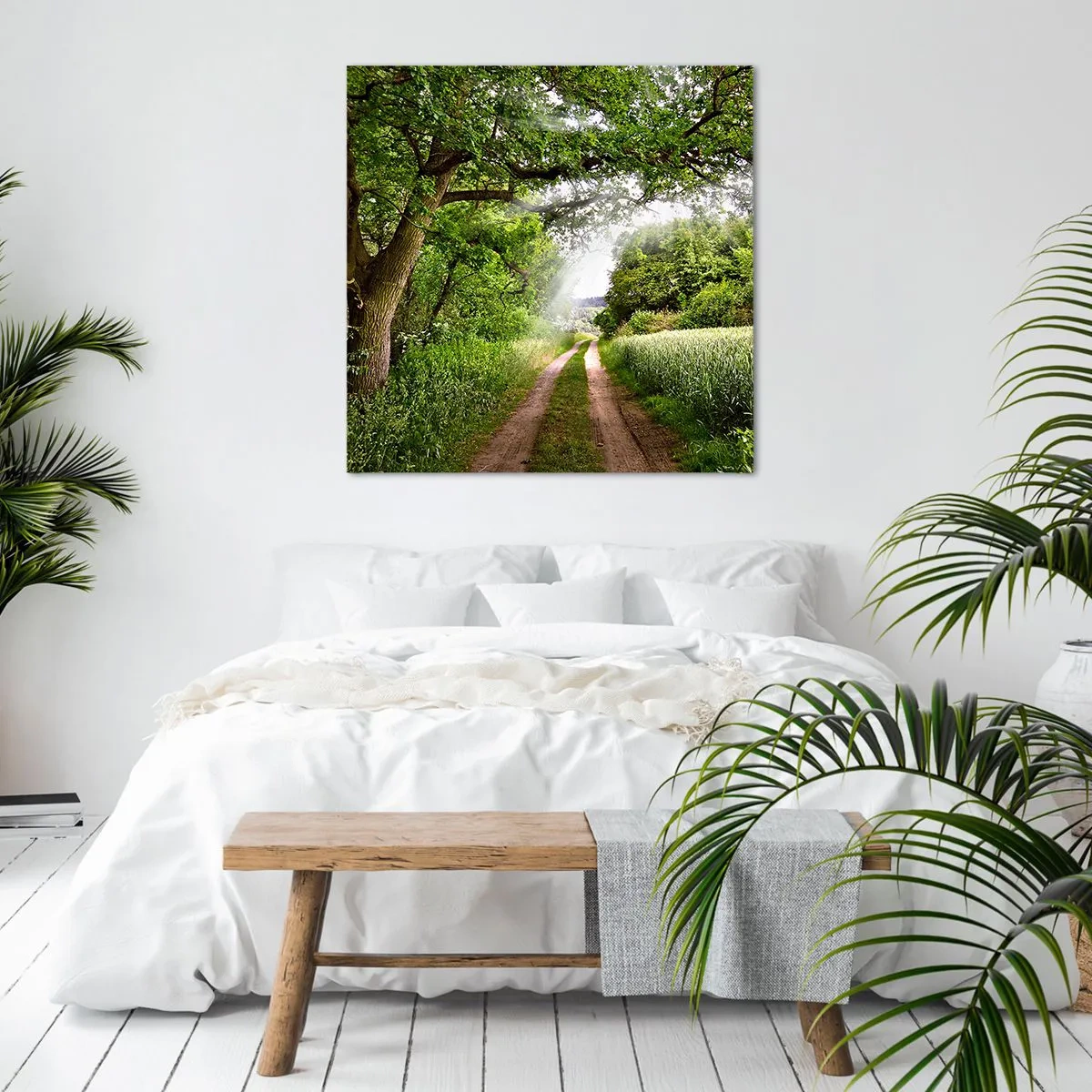 Obraz na plátne - Et in Arcadia ego - 70x70 cm