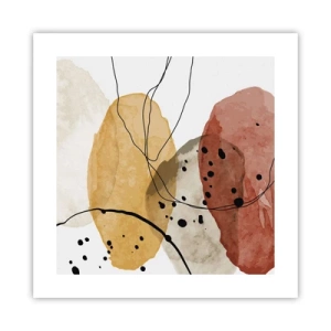 Plagát - Ako ľahký, priezračný vzduch - 40x40 cm