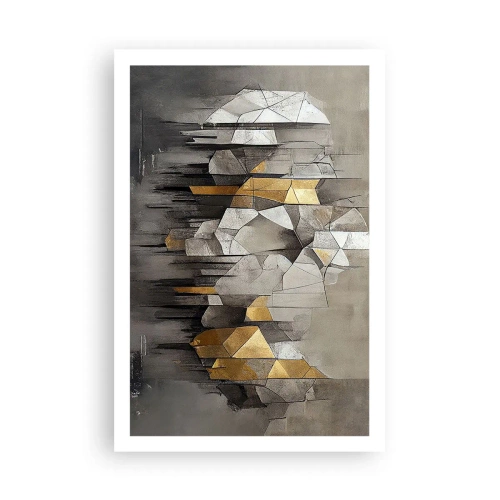 Plagát - Kompozícia z ľadu a svetla - 61x91 cm