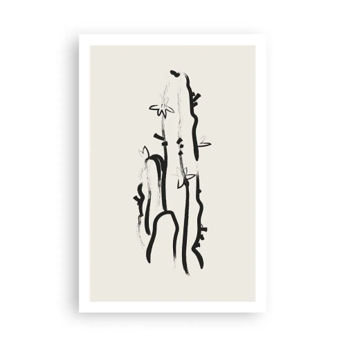 Plagát - Kvitnúca bylina - 61x91 cm