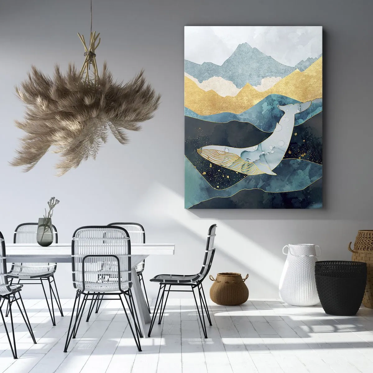 Obraz na plátne - Chladná krása severu - 50x70 cm