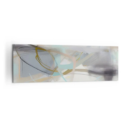 Obraz na plátne - Hmlistá abstrakcia - 160x50 cm