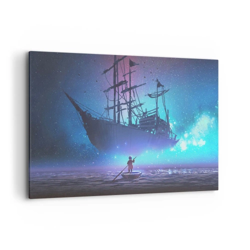 Obraz na plátne - Stretnutie s mýtom mora - 100x70 cm