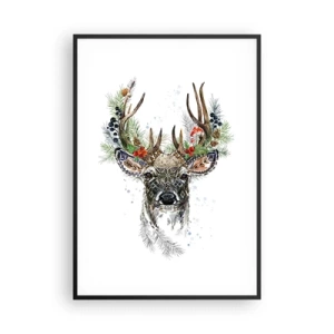 Plagát v čiernom ráme - V slávnostnom rúchu - 70x100 cm