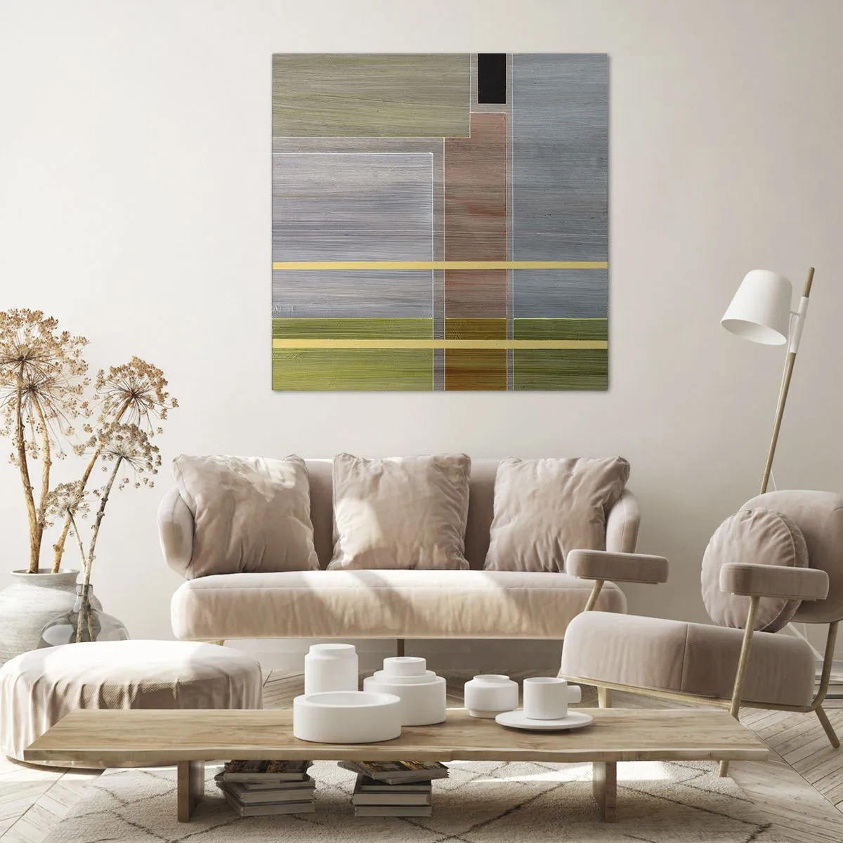 Obraz na plátne - Jednoducho a v kľude - 60x60 cm