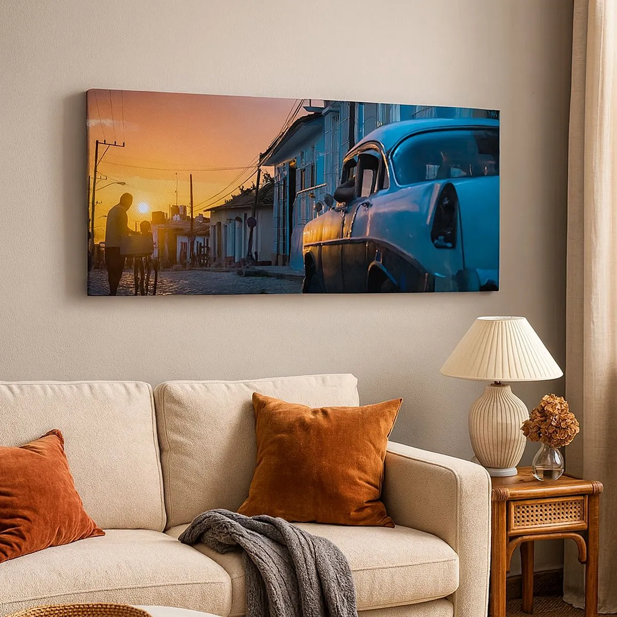 Obraz na plátne - Tu spomaľuje čas - 100x40 cm