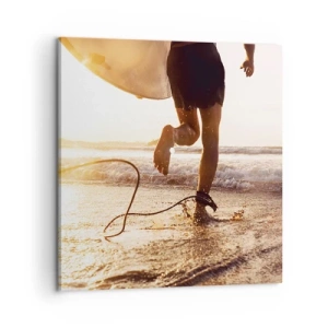 Obraz na plátne - V ústrety vlne - 60x60 cm