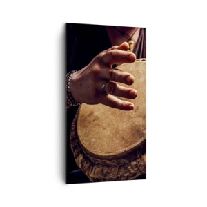 Obraz na plátne - V rytme srdca - 45x80 cm