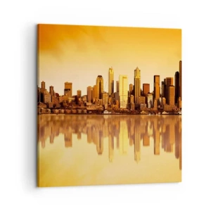 Obraz na plátne - Ticho metropoly - 60x60 cm