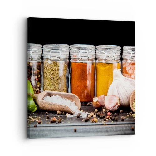 Obraz na plátne - Aby mal život chuť - 30x30 cm