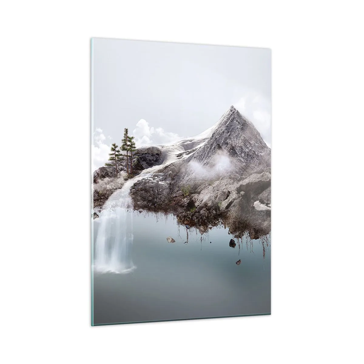 Obraz na skle - Pohľad surrealistu - 50x70 cm