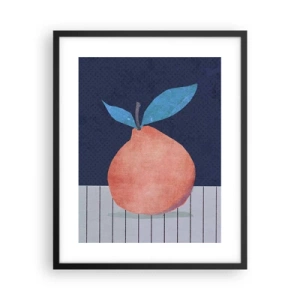 Plagát v čiernom ráme - Konvexita a rovina - 40x50 cm