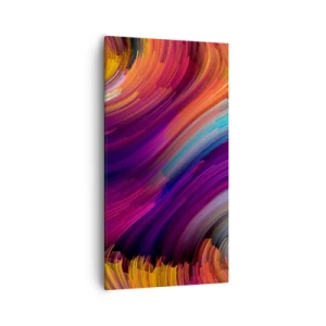 Obraz na plátne - Začiatok nového sveta - 55x100 cm