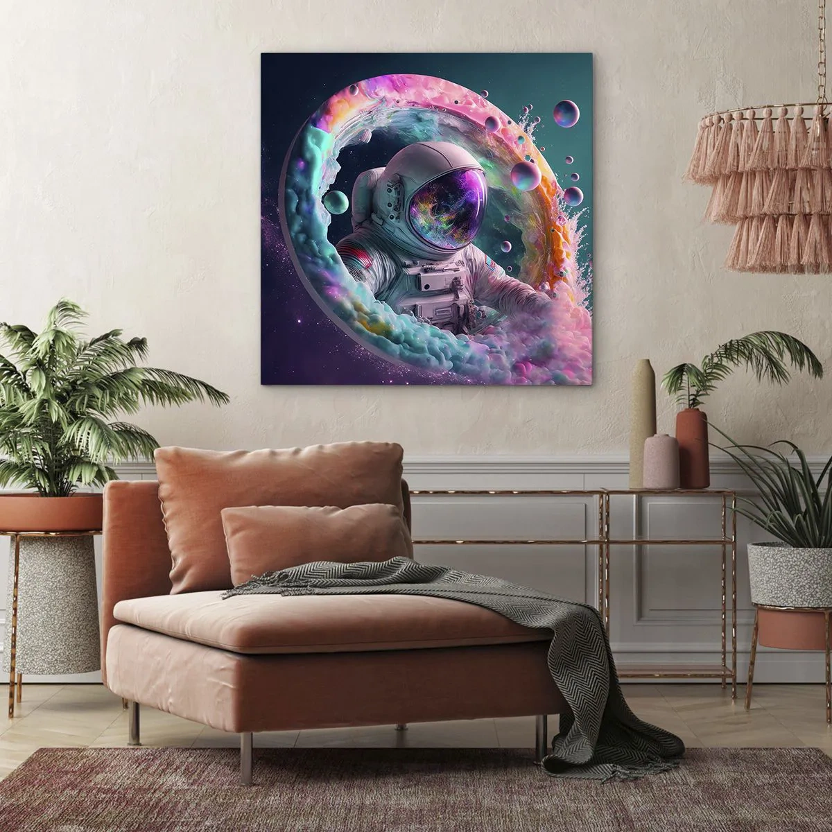 Obraz na plátne - Hviezdna brána - 50x50 cm