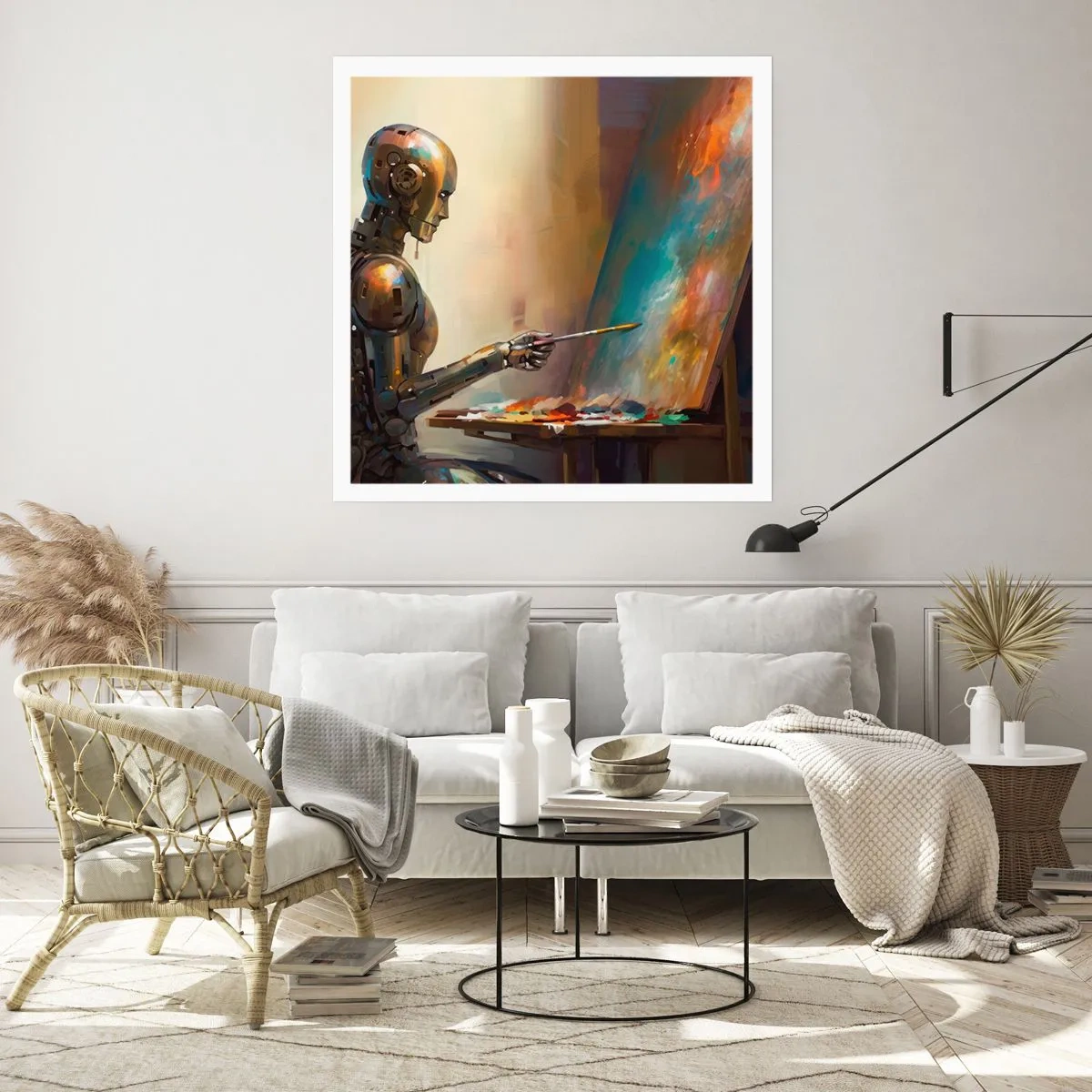 Plagát - Umenie budúcnosti - 60x60 cm