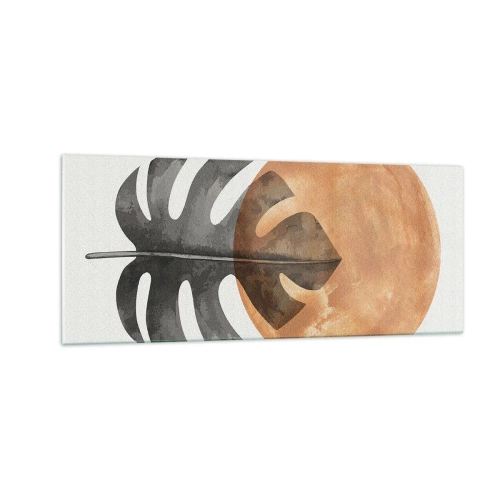 Obraz na skle - Vždy slnko - 100x40 cm