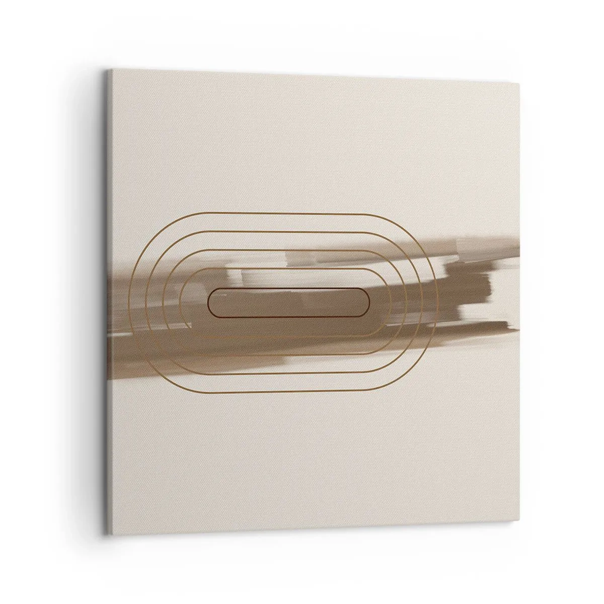 Obraz na plátne - Závan šedej - 50x50 cm