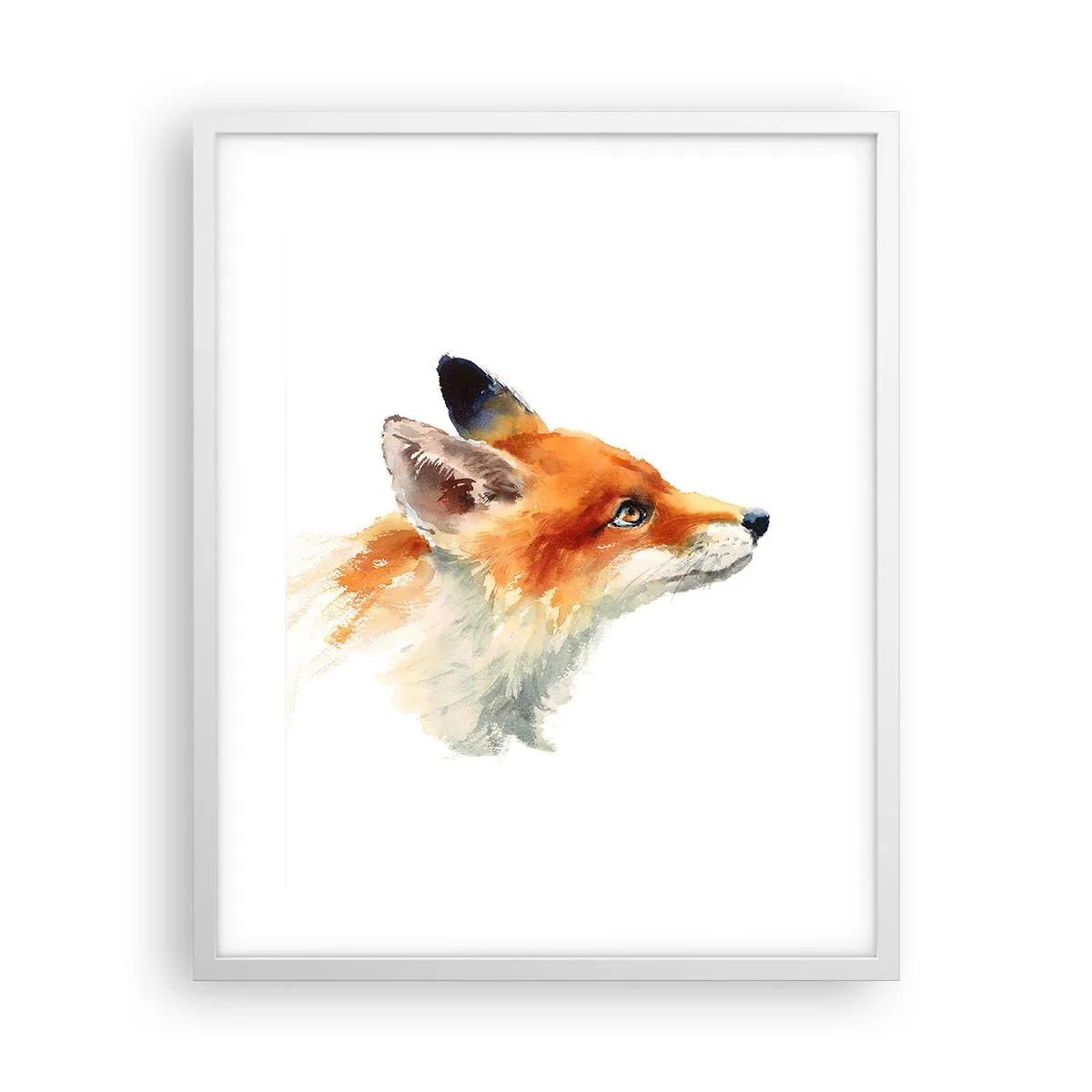 Plagát v bielom ráme - Opatrnosti nie je nikdy dosť - 40x50 cm