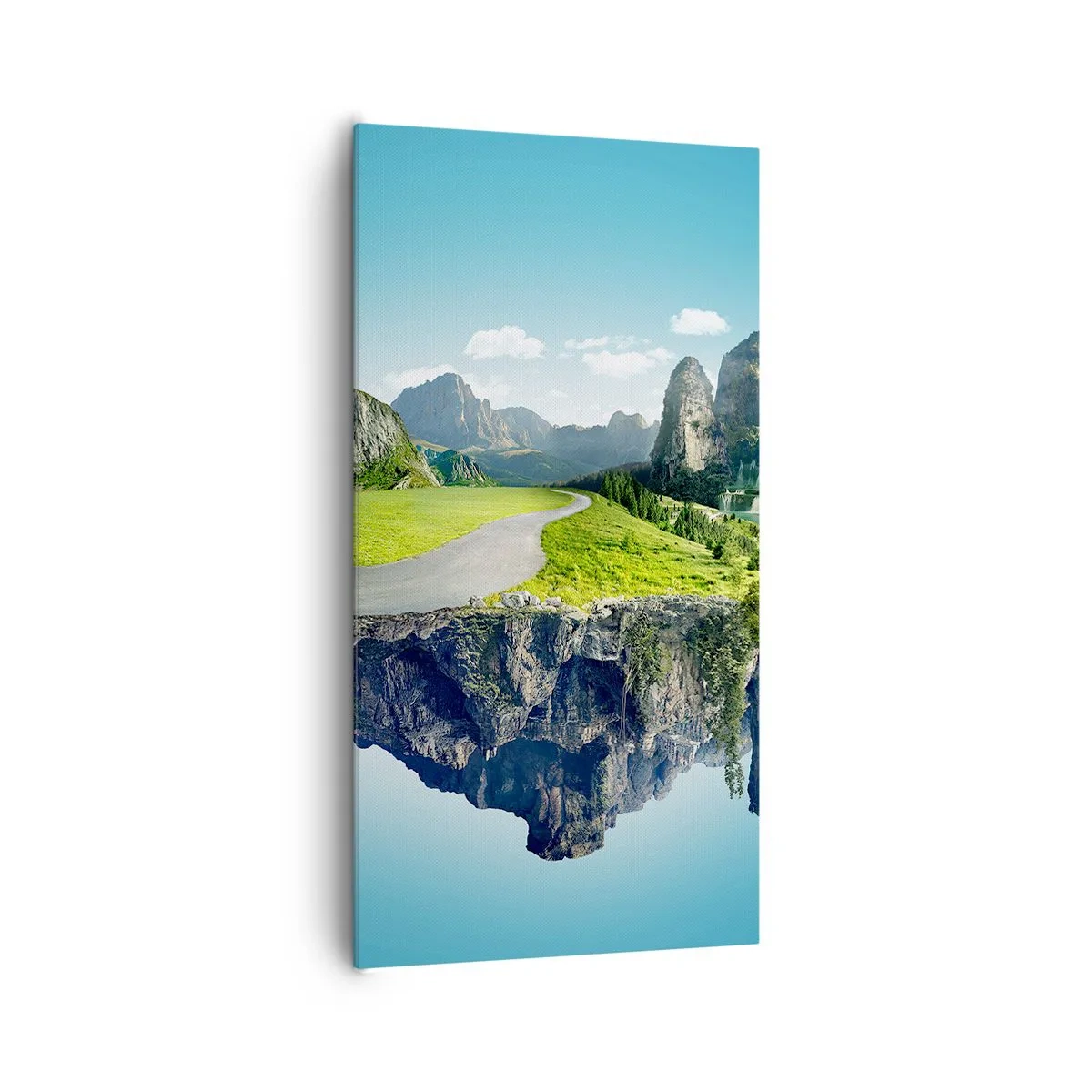 Obraz na plátne - Fantastický ostrov - 65x120 cm