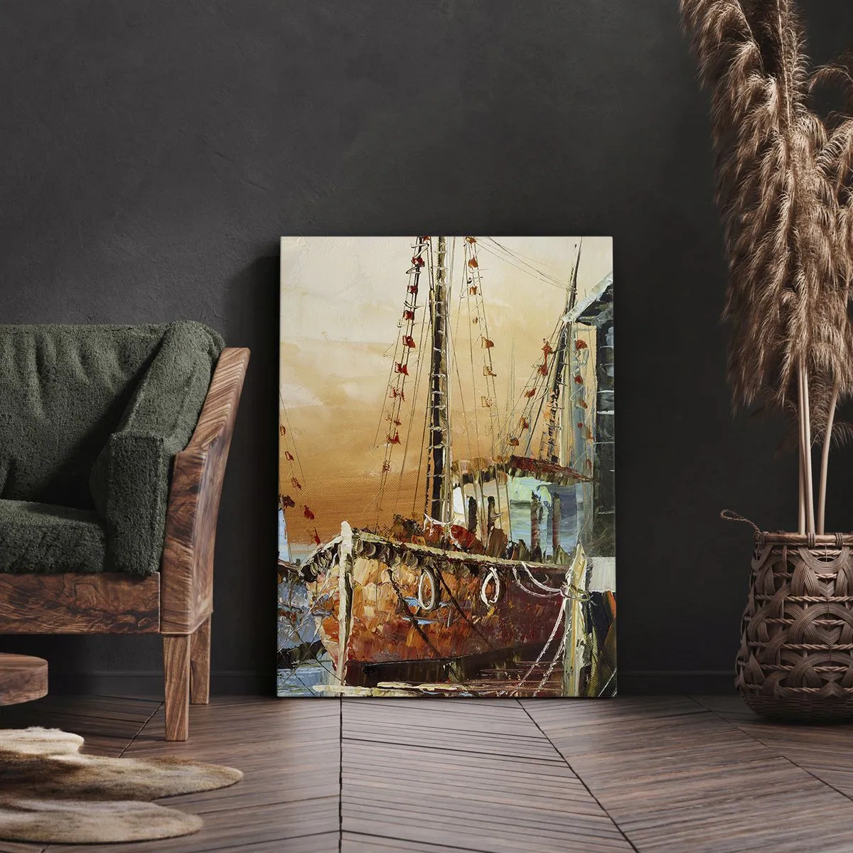 Obraz na plátne - Pokojný návrat - 50x70 cm