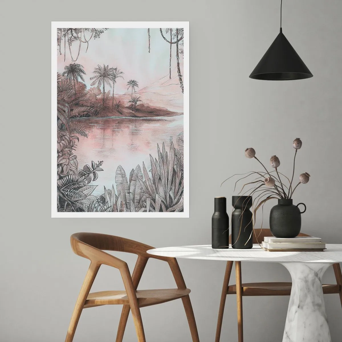 Plagát - Denník cestovateľa z 19. storočia - 50x70 cm
